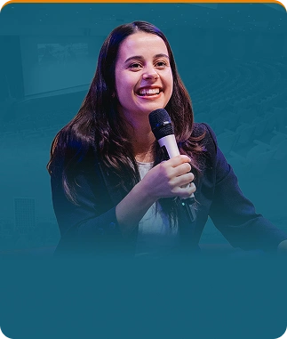 Imagem Apresentadora do Evento